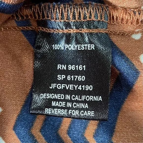 BEBOP CINCH-WAIST SLEEVELESS GEOMETRIC MINI DRESS!! - Picture 8 of 9